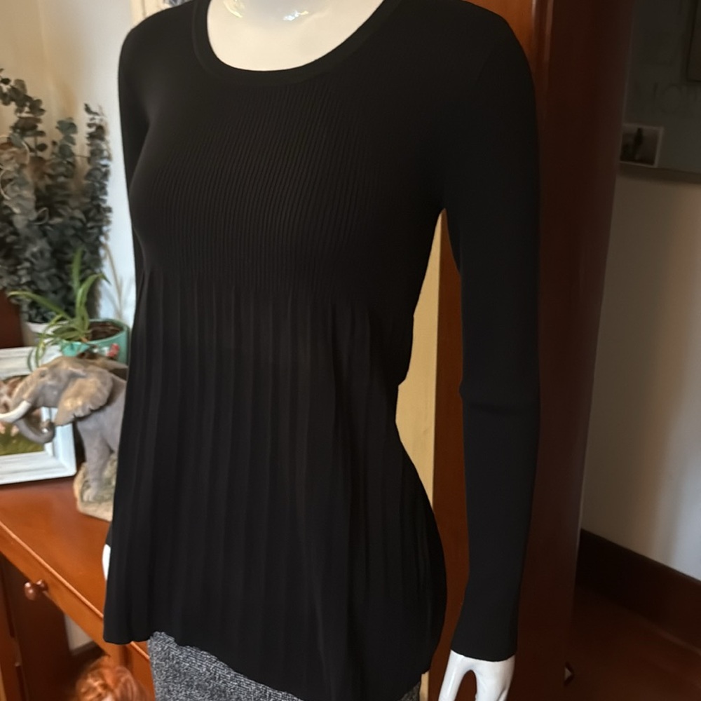 NWT Style&Co size small Elegant Black Women's Top